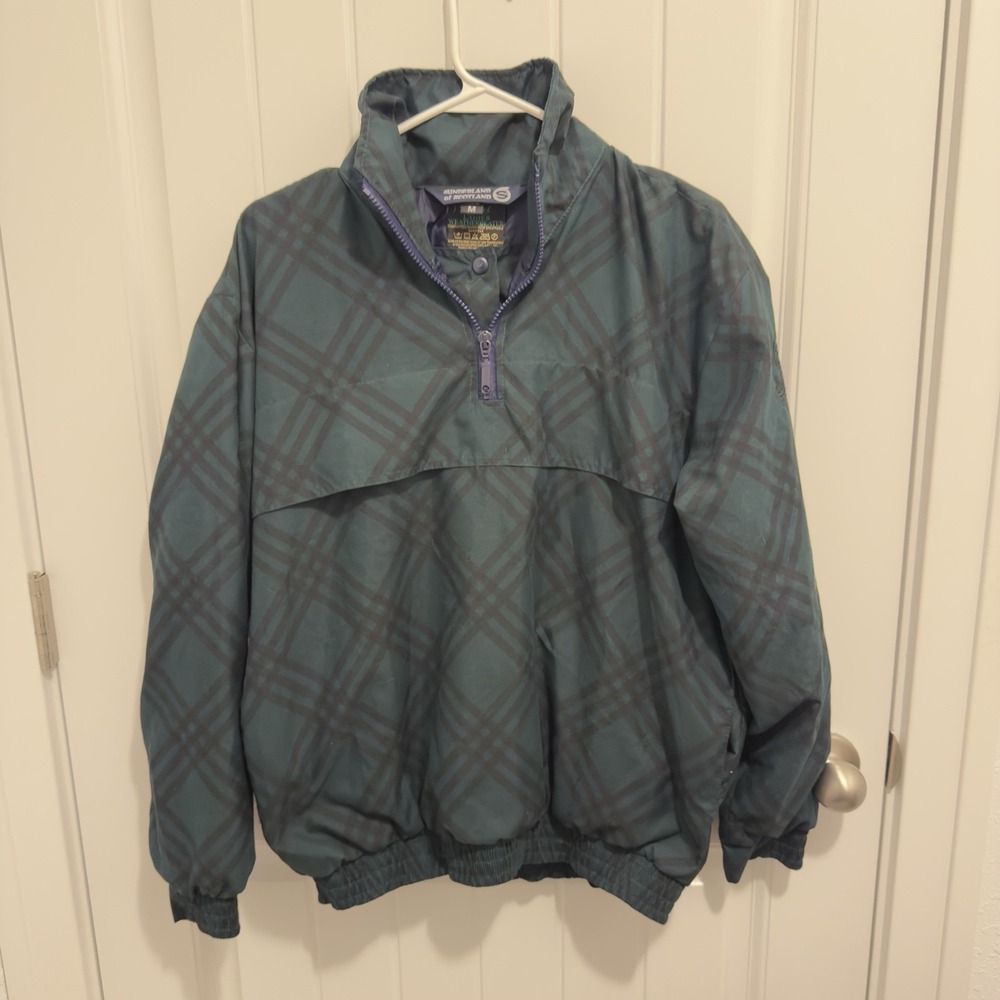 Sunderland Of Scotland Women's Weatherbeater Pullover Waterproof Jacket Size M